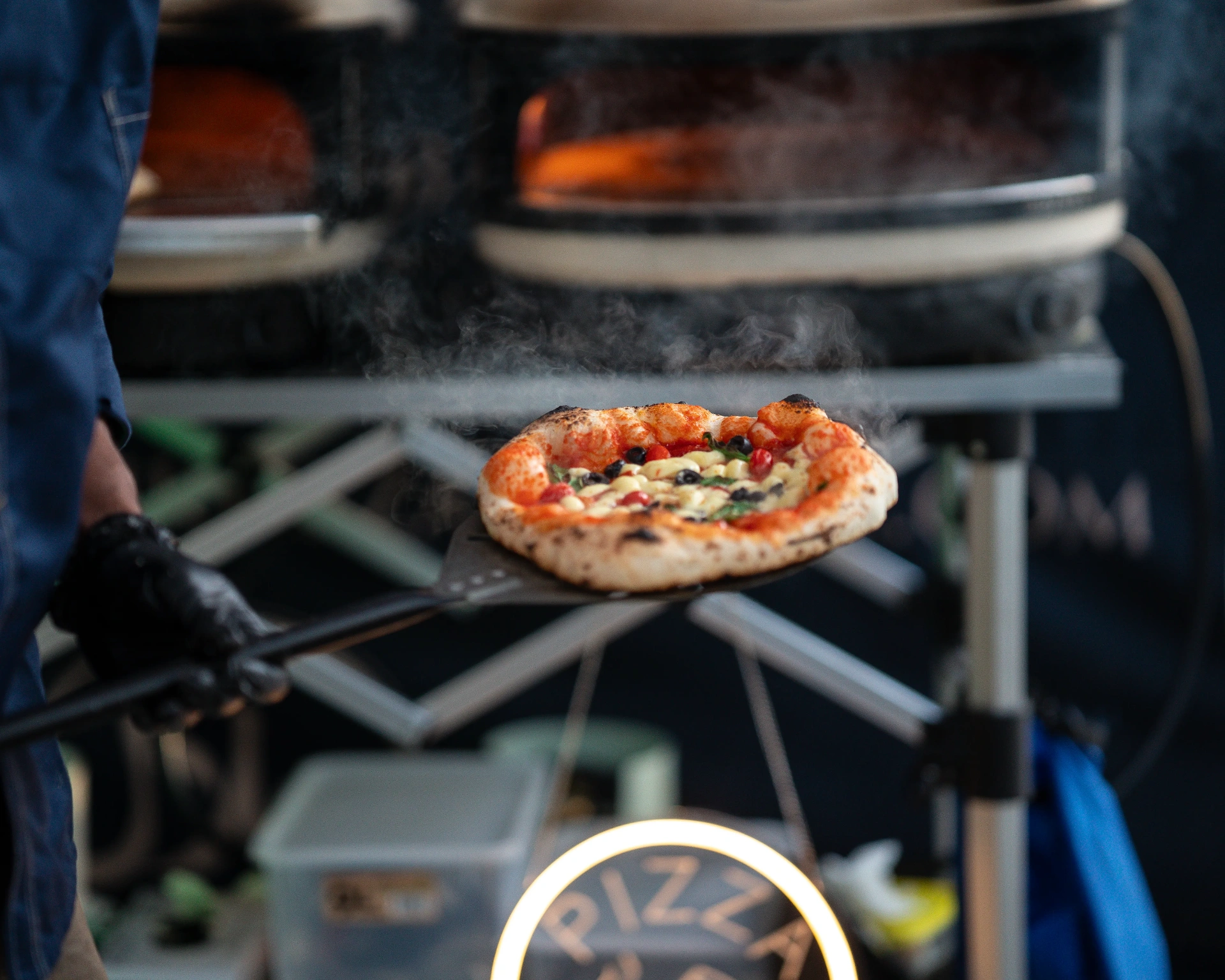 Corporate event pizza catering