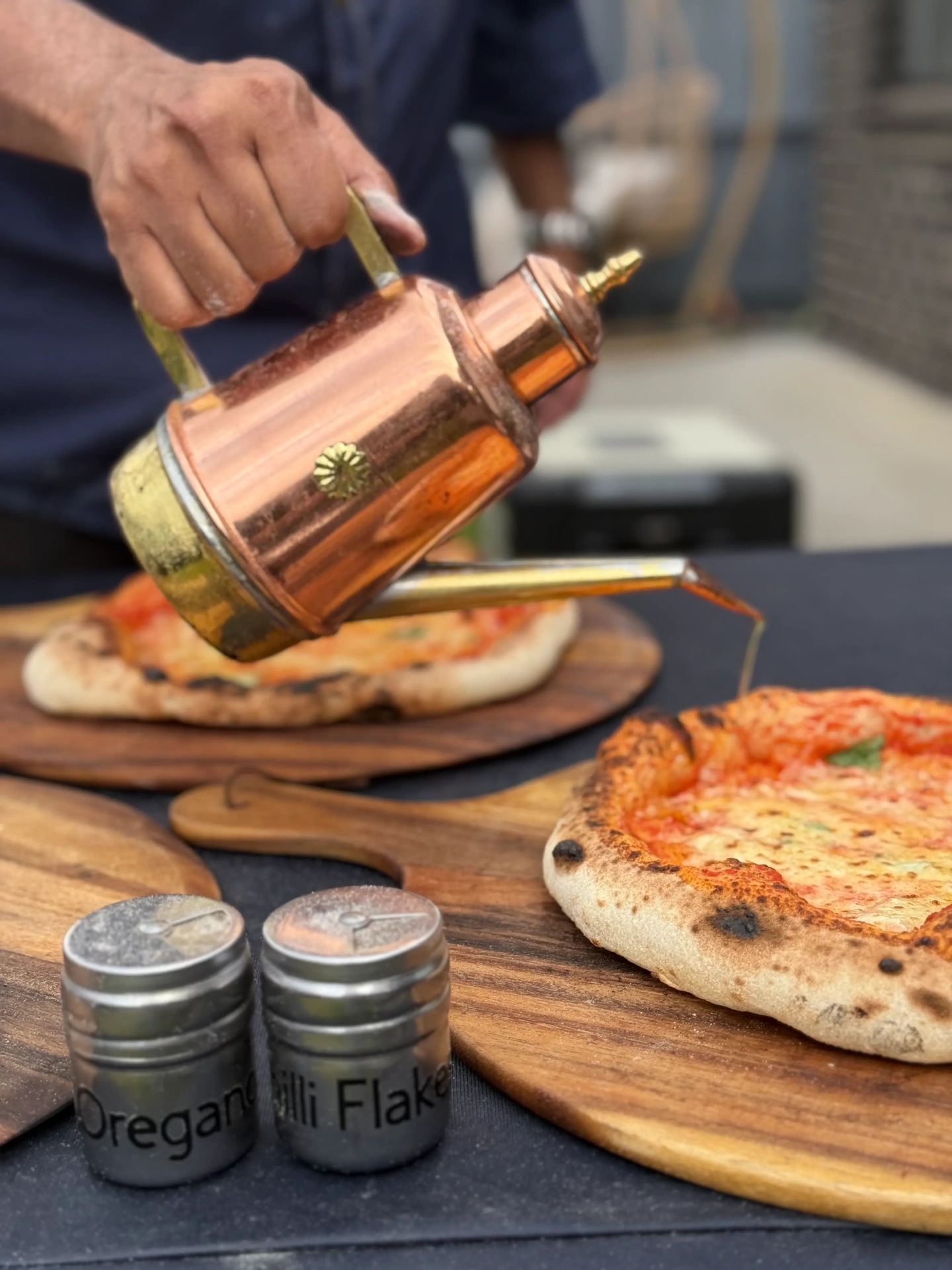 Public event pizza catering